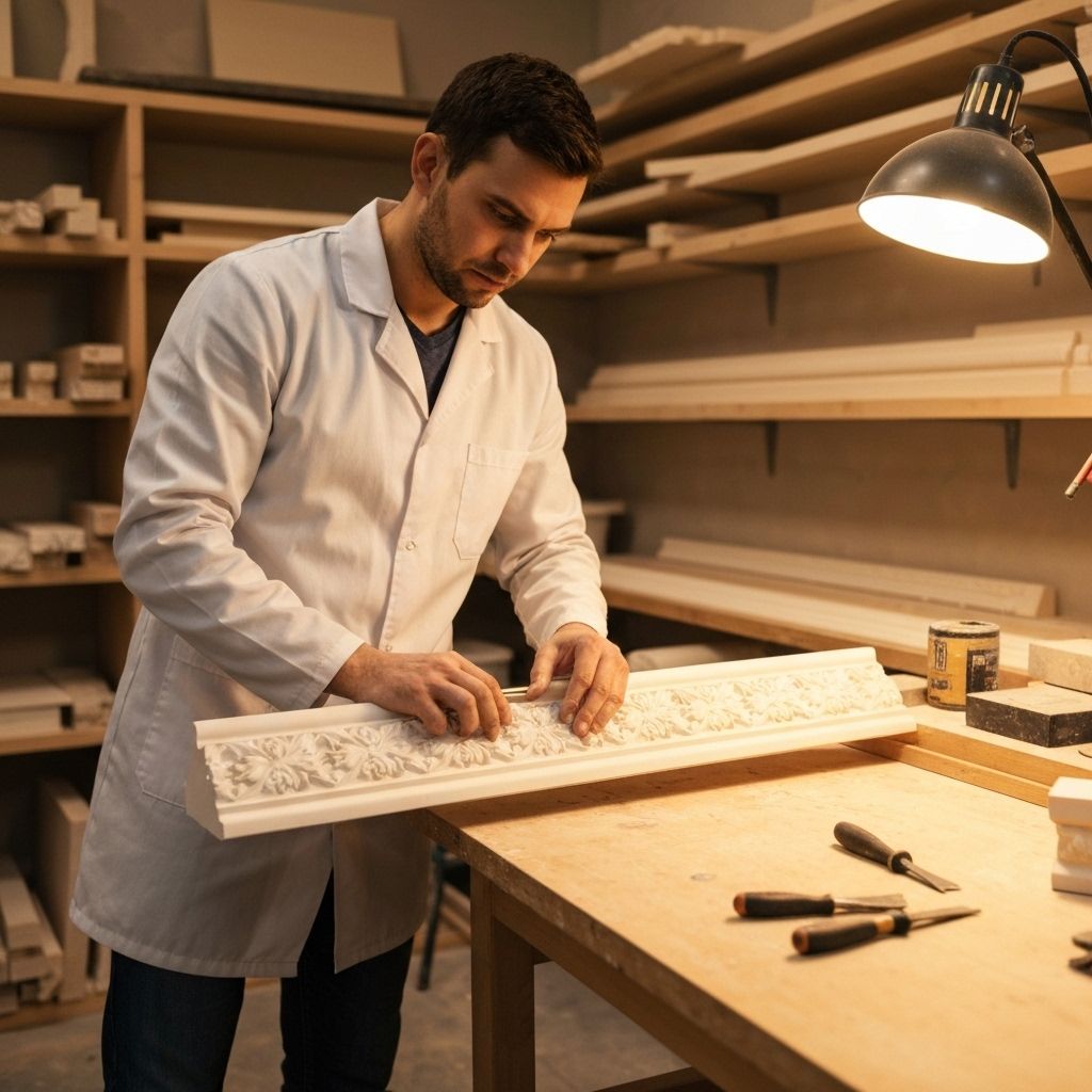 کارگاه تولید قطعات دکوراتیو پلییورتان